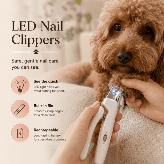 mypawz™ SafeTrim LED Nail Clippers
