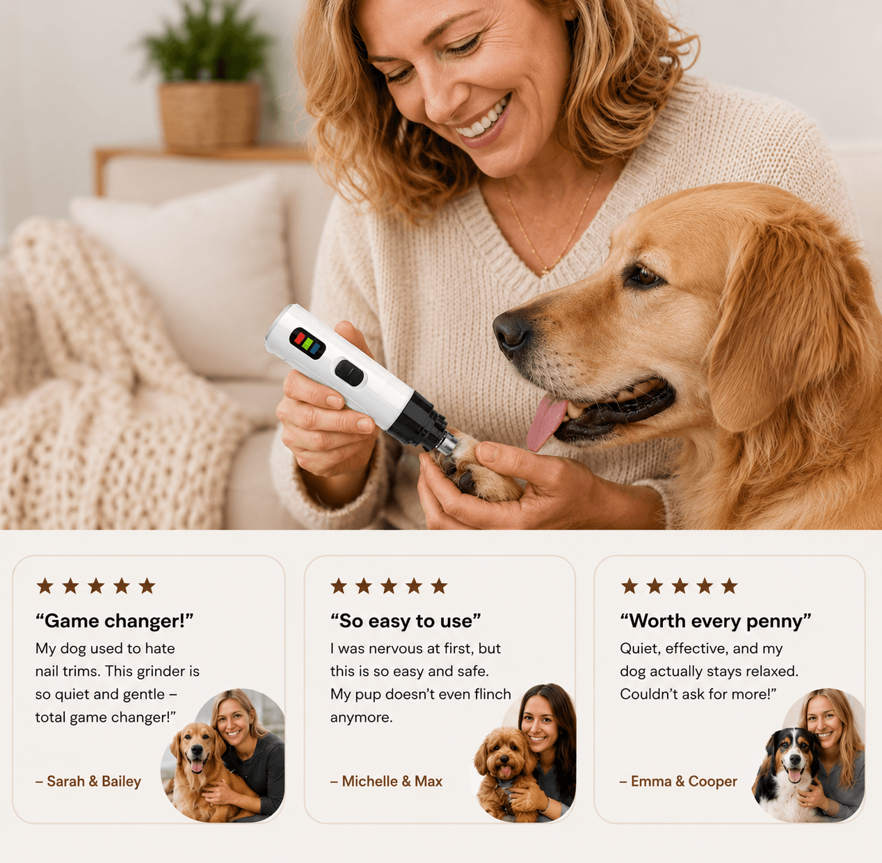 mypawz™ Gentle Nail Grinder