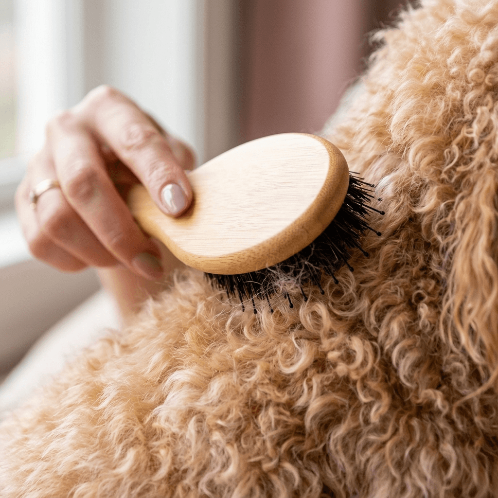 mypawz™ CalmCoat Boar Bristle Brush