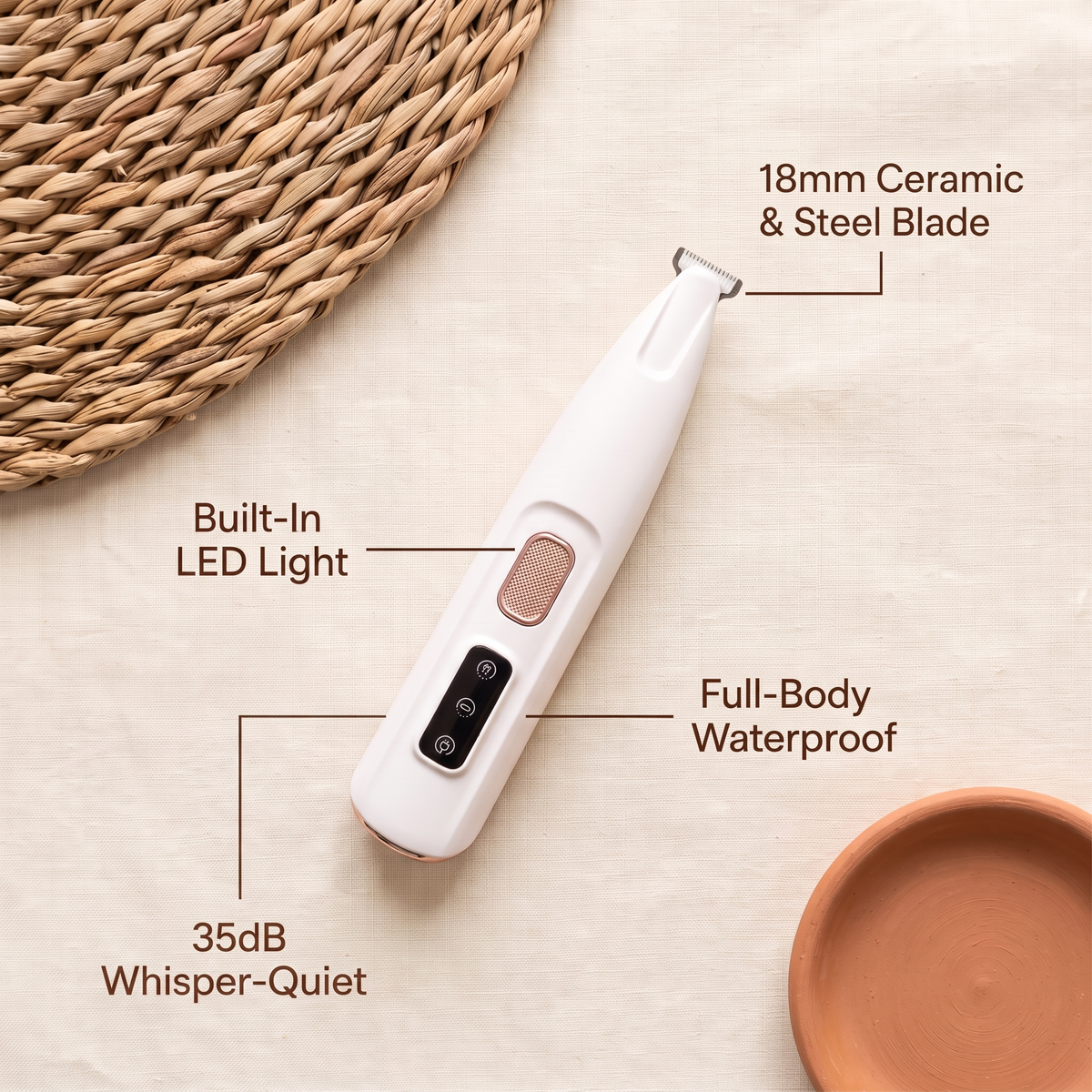 Dog Fur Trimmer Safe for Paws, Eyes & Ears | mypawz